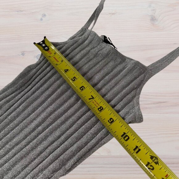 & Other Stories Women's Top Silver - Size S - Picture 4 of 5